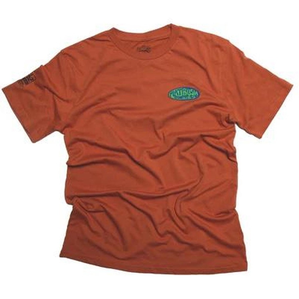 FLAT ZOM BUSH BIES EMBROIDERED LOGO T-SHIRT